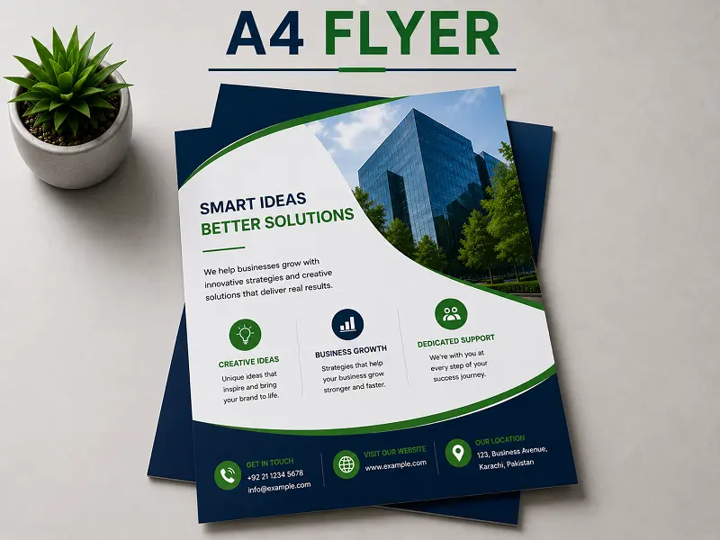 A4 Flyer Printing Ahmedabad