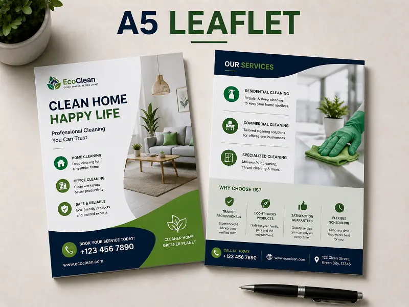 A5 Leaflet Printing Ahmedabad