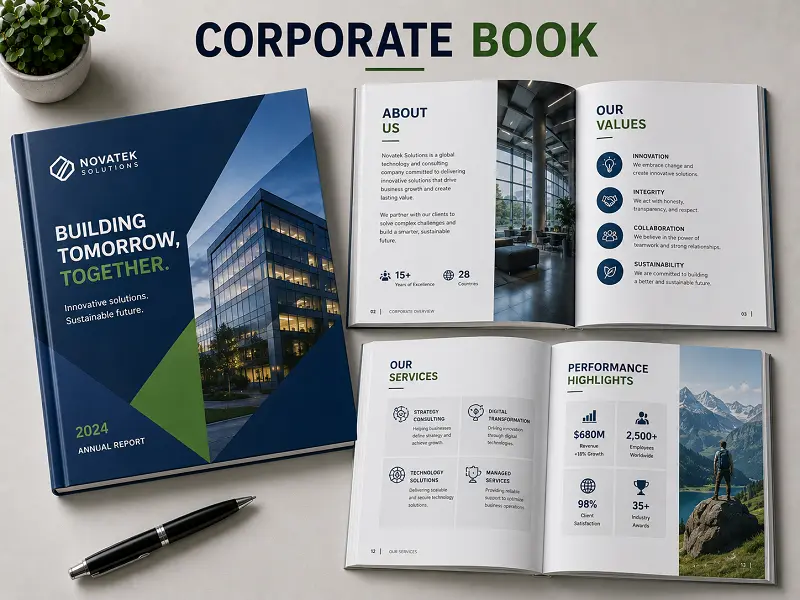 Corporate Book Printing Ahmedabad