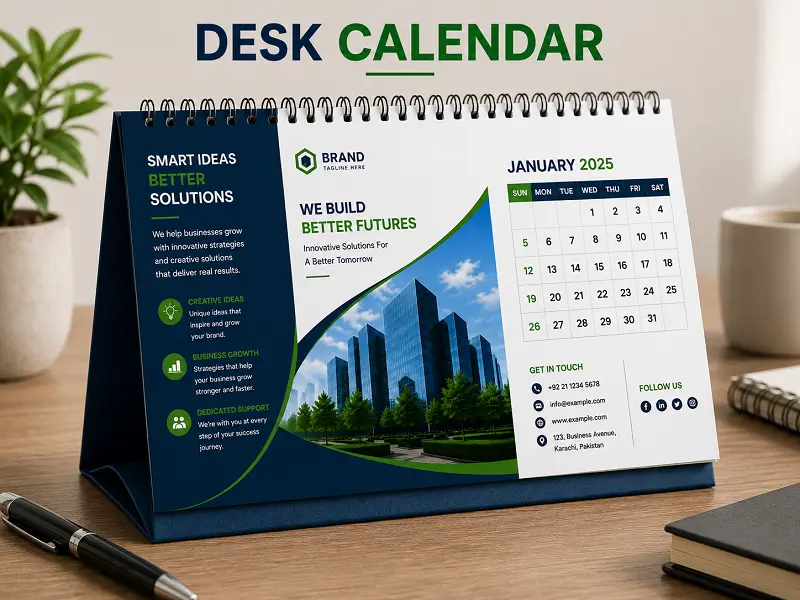 Desk Calendar Printing Ahmedabad