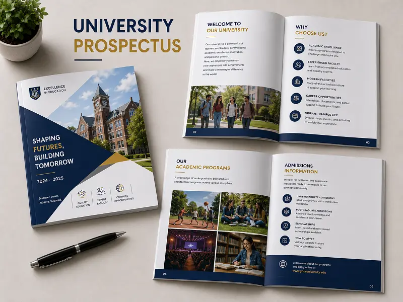 University Prospectus Printing